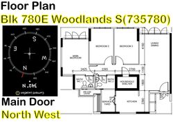 Blk 780E Woodlands Dew (Woodlands), HDB 4 Rooms #487021841